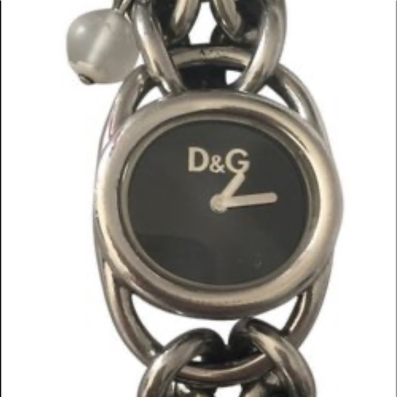 Dolce & Gabbana Chain Link Band Watch with Charms - Picture 2 of 9